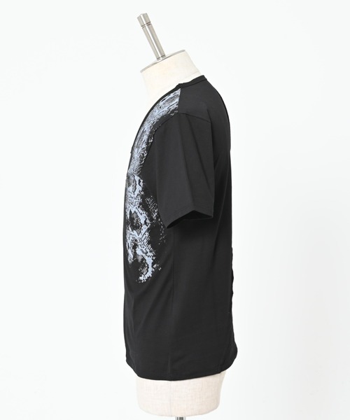 FUGA tシャツ 「FUGA/フーガ」パイソンプリントVネックTシャツ メンズ