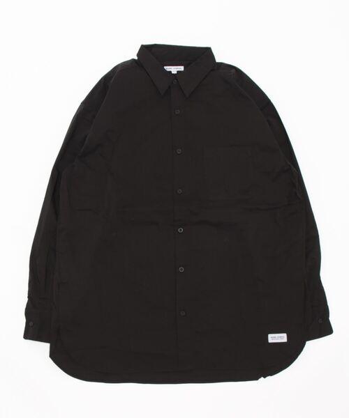 「BANKS」 長袖シャツ LARGE ダークブラック メンズ_画像4