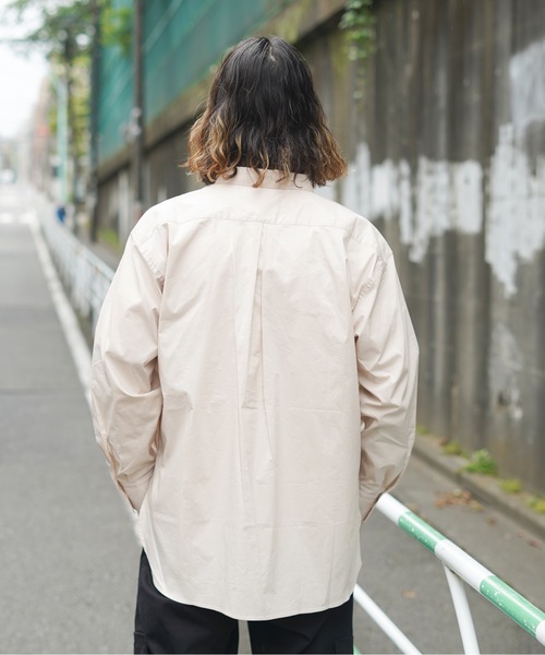 「BANKS」 長袖シャツ LARGE ダークブラック メンズ_画像9