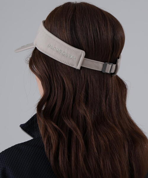 St ANDREWS サンバイザー 「St ANDREWS」ツイルロゴバイザー メンズ