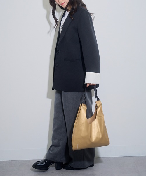 「SETUP7」 2WAYバッグ FREE シルバー レディース_画像8