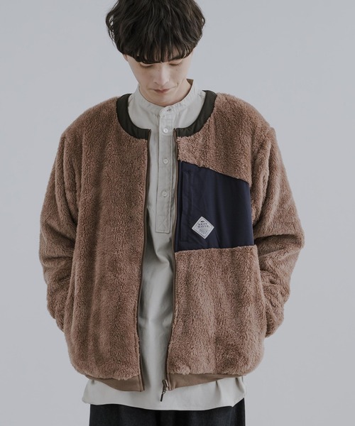 「KRIFF MAYER」 ブルゾン L チャコールグレー メンズ_画像7