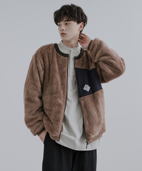 「KRIFF MAYER」 ブルゾン L チャコールグレー メンズ_画像8