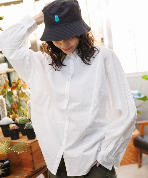 「FRAPBOIS」 長袖シャツ FREE オフホワイト レディース_画像3