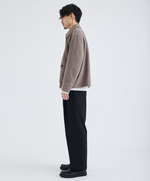 「CITY」 ブルゾン 3 モカ メンズ_画像6