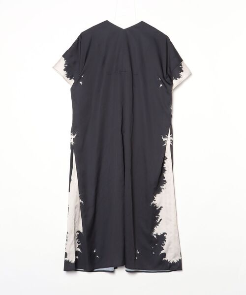 「mici」 半袖ワンピース ONE SIZE ブラック レディース_画像2