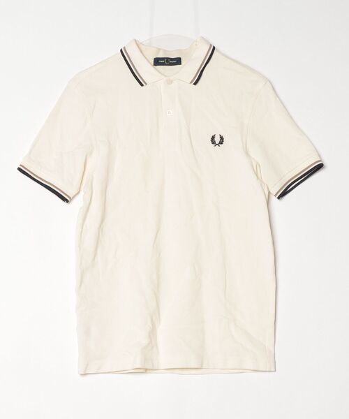 FRED PERRY 半袖 ポロシャツ ホワイト FRED PERRY（フレッドペリー） 半袖ポロシャツ SMALL ホワイト系その他