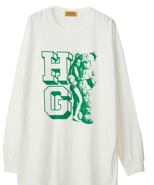 HYSTERIC GLAMOUR」 長袖カットソー FREE ブラック レディース 