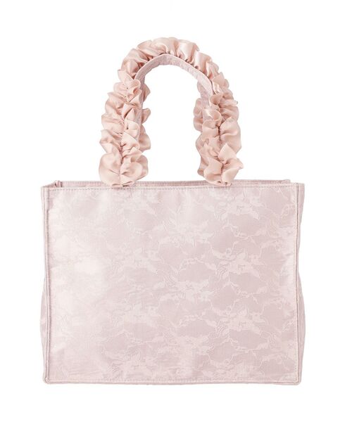 Maison de FLEUR（メゾンドフルール） トートバッグ レースフリル
