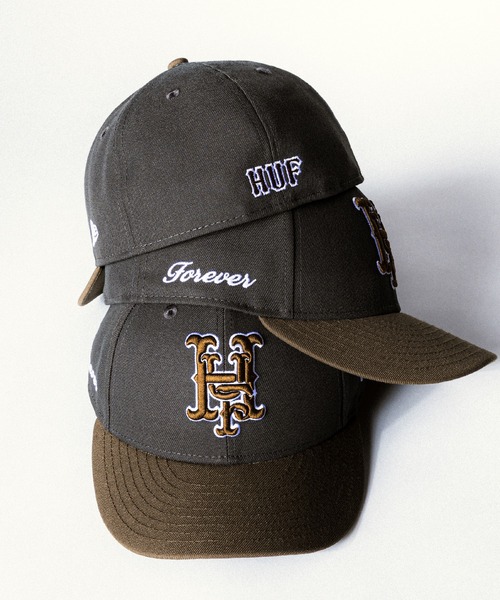 HUF（ハフ） ニューエラ キャップ 帽子 メンズ NEW ERA VARSITY HAT
