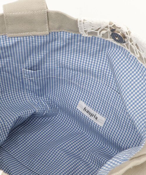 「haupia」 トートバッグ FREE ベージュ レディース_画像4