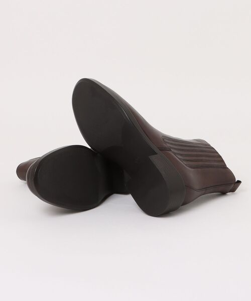 「Piedi Nudi」 「KLONDIKE」ショートブーツ 37 ブラック レディース_画像3