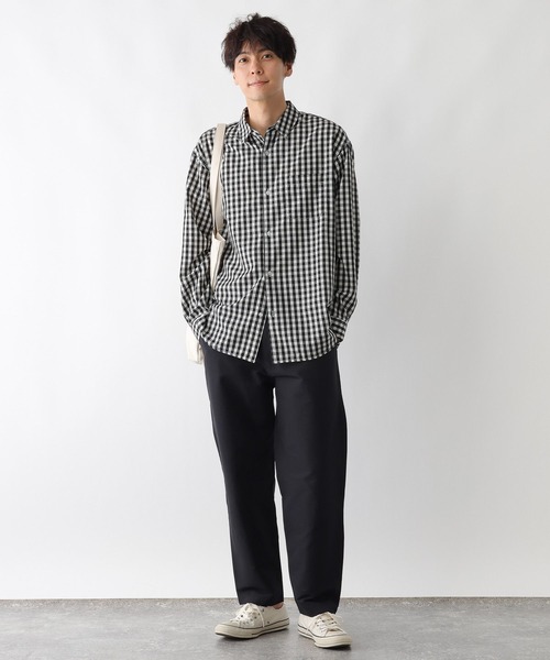 「FOUND GOOD」 長袖シャツ M ブラック メンズ_画像2