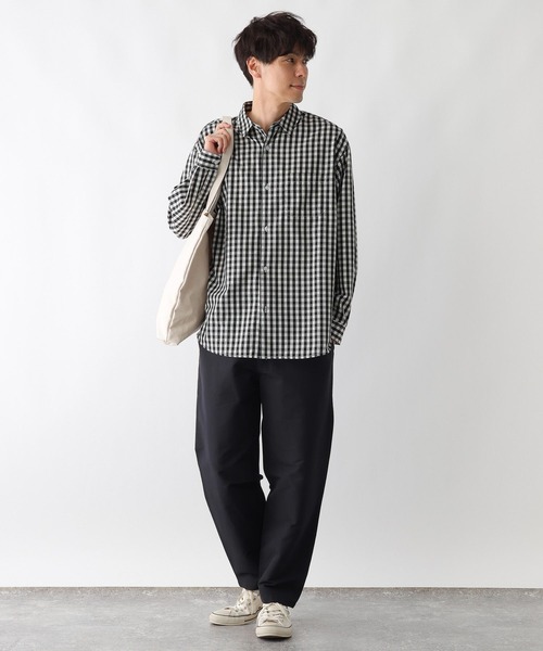 「FOUND GOOD」 長袖シャツ M ブラック メンズ_画像3