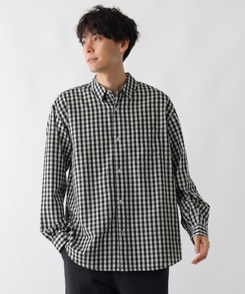 「FOUND GOOD」 長袖シャツ M ブラック メンズ_画像5