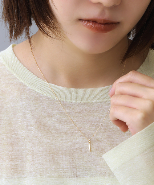 チャーム バーモチーフチャーム K18 レディースの画像