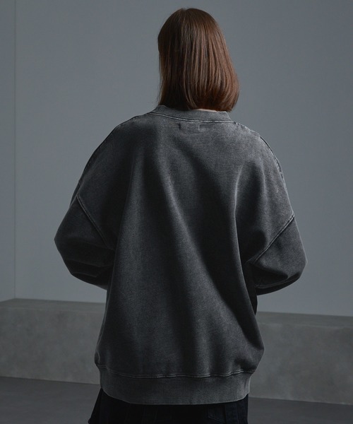 「cussil」 スウェットカットソー X-SMALL ブラック メンズ_画像3