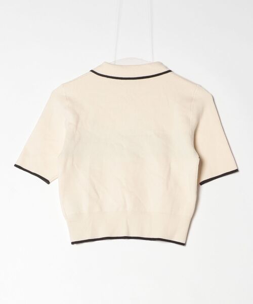 「MARY QUANT」 半袖ニット「Lily Brownコラボ」 FREE ベージュ レディース_画像2