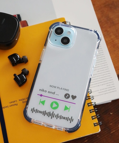 niko and…（ニコアンド） スマホケース Music Player風iPhoneケース