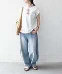 tシャツ 半袖 SHIPS any:「洗濯機可...の詳細画像1