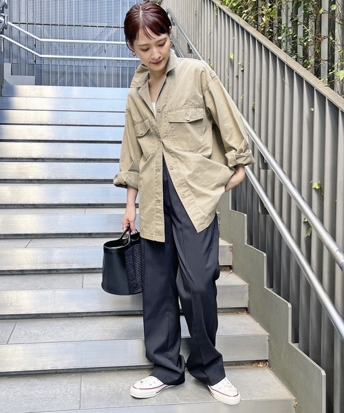 「Spick \u0026 Span」 長袖シャツ 36 ブラウン レディースの画像