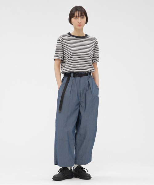 MHL.（エムエイチエル） パンツ SUPERLIGHT COTTON NYLON レディース