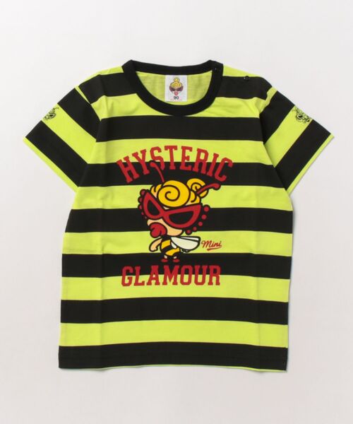 tシャツ LITTLE BEE ボーダー 半袖Tシャツ キッズ 子供服の画像