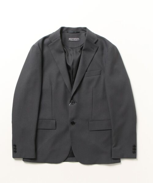 s*y様 H beauty&youth テーラードジャケット　Mサイズ BEAUTY＆YOUTH UNITED ARROWS テーラードジャケット M グレー メンズ