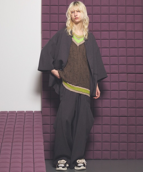MAISON SPECIAL（メゾンスペシャル） tシャツ 「UNISEX」Multi-layered