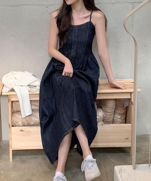 ワンピース キャミソール デニムワンピース : ZOZOTOWN Yahoo!店