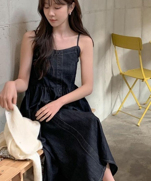 ワンピース キャミソール デニムワンピース : ZOZOTOWN Yahoo!店