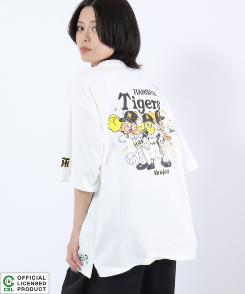 新品未使用 おとぼけビ〜バ〜 ジャックホワイト公演Tシャツ サイズL tシャツ NEW JACK（ニュージャック）セ・リーグ球団プリントTシャツ