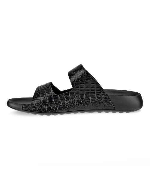 「ECCO」 フラットサンダル 37 ブラック レディース_画像4