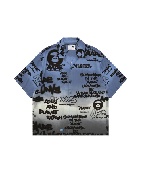 シャツ AAPE MAIN SHORT SLEEVE SHIRT メンズの画像