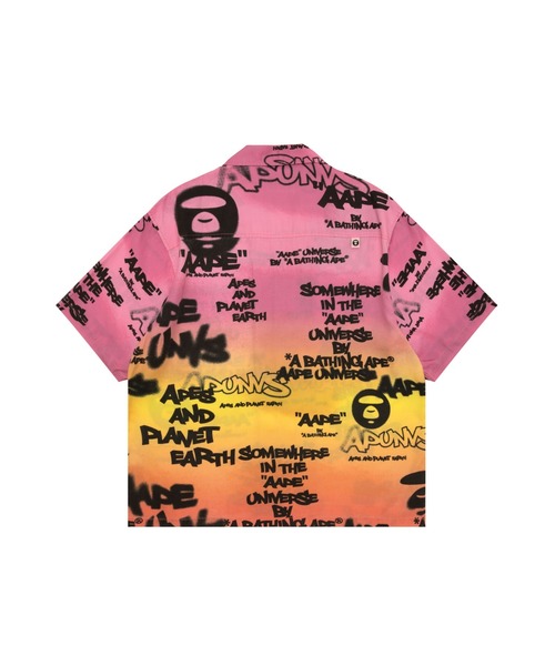 シャツ AAPE MAIN SHORT SLEEVE SHIRT メンズの画像