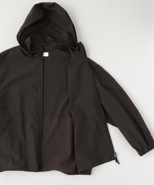 ナイロンジャケット ATON(エイトン) SUPER LIGHT NYLON SPORT JACKET メンズ レディースの画像