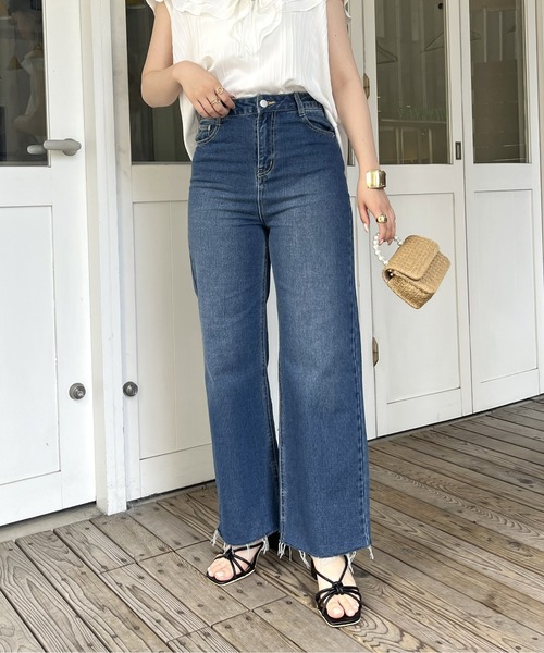 「prose verse」 デニムパンツ MEDIUM ブルー レディース_画像5