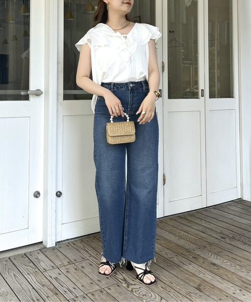「prose verse」 デニムパンツ MEDIUM ブルー レディース_画像7