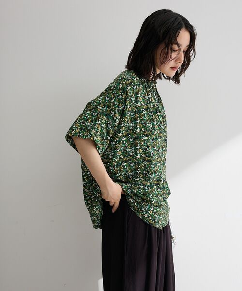 Green Parks（グリーンパークス） ブラウス シャツ 半袖 「WEB限定
