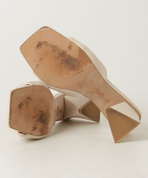 「INTER-CHAUSSURES」 「ANGEL ALARCON」ミュール 36 ホワイト レディース_画像3