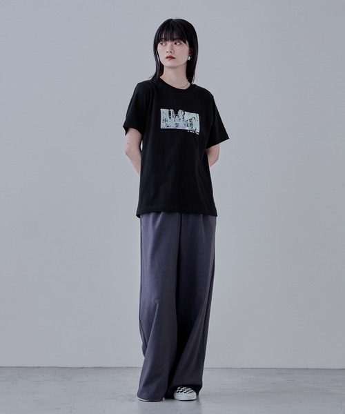「etoll.」 半袖Tシャツ FREE オフホワイト レディース_画像6