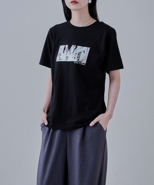 「etoll.」 半袖Tシャツ FREE オフホワイト レディース_画像8