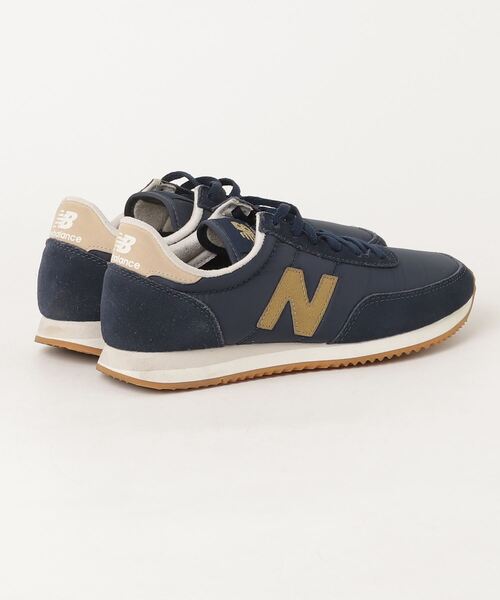 「New Balance」 ローカットスニーカー 23.5cm ネイビー レディース_画像2