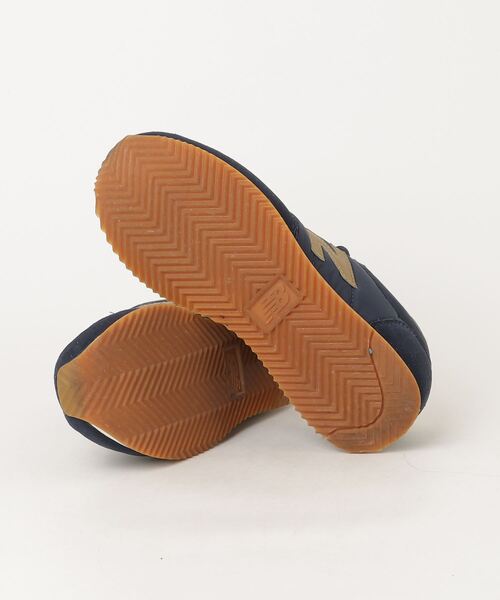 「New Balance」 ローカットスニーカー 23.5cm ネイビー レディース_画像3