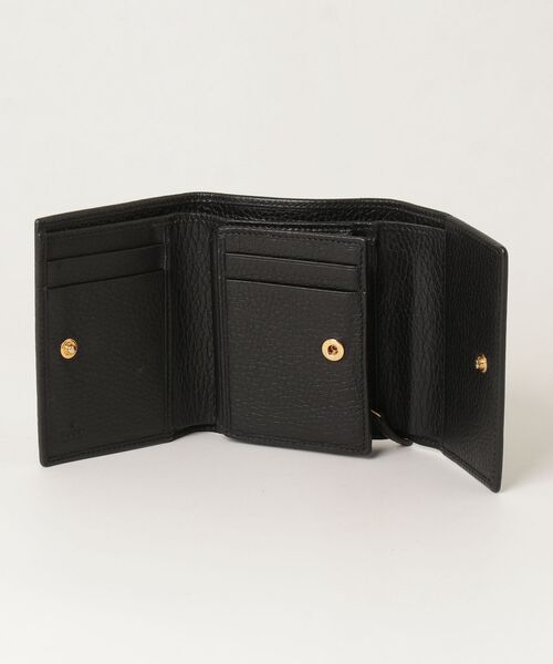 GUCCI GGマーモント レザー ウォレット　ブラック GUCCI（グッチ） GGマーモント 財布 - ブラック レディース : ZOZOTOWN