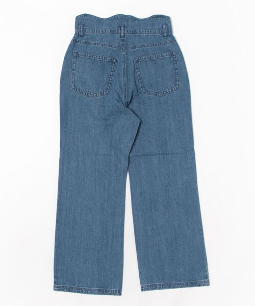 「flower」 デニムパンツ MEDIUM ブルー レディース_画像4