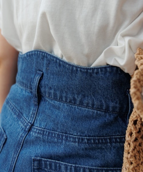 「flower」 デニムパンツ MEDIUM ブルー レディース_画像10