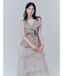 ワンピース 「00サイズあり」2wayジレ&チ...の詳細画像1