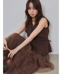 ワンピース 「00サイズあり」2wayジレ&チ...の詳細画像3