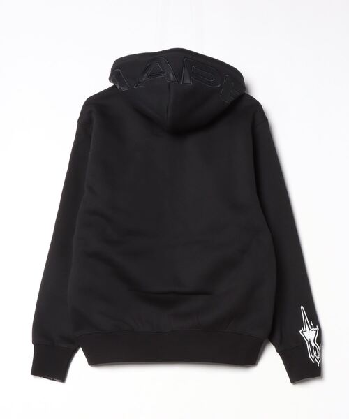 A BATHING APE ジップアップパーカー ブラック AAPE BY A BATHING APE（エーエイプバイアベイシングエイプ） ジップ